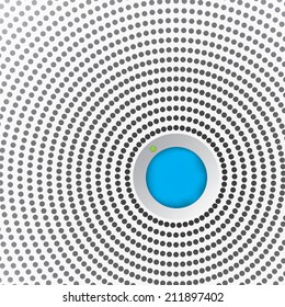 Abstract circle vector design
