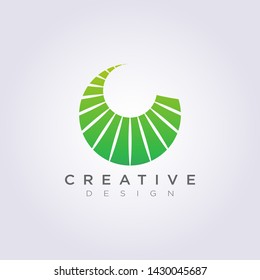 Abstract Circle Vector Illustration Design Clipart Symbol Logo Template.