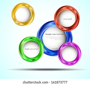 Abstract circles