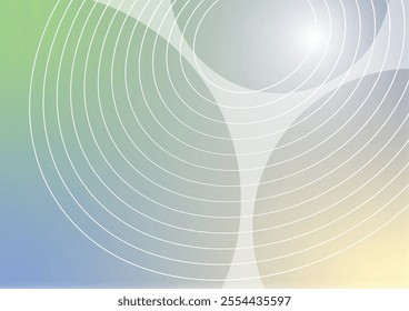 Abstract circles art concept design graphic background vector illustration.