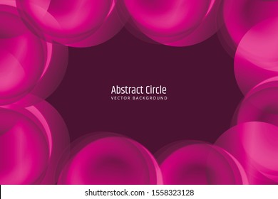 
Abstract Circles - Art Vector Background