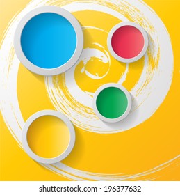 Abstract circles background 