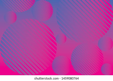 Abstract circles background, minimal geometric pattern, vector modern design texture,