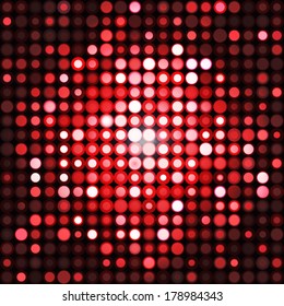 Abstract circles background. Vector illustration