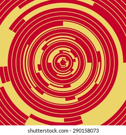 Abstract circles background, vector illustration