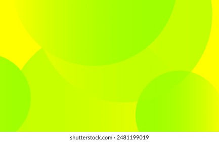 abstract circles background, yellow and green gradient color, vector design. template for poster, brochure, flyer, card, banner, book cover, wallpaper, web, backdrop