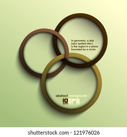 abstract circles (coffee theme)