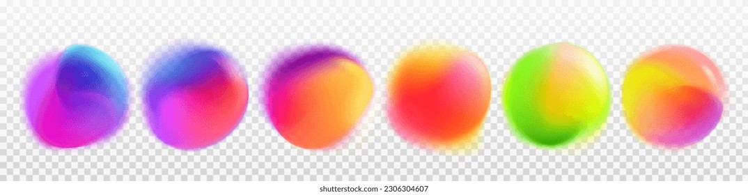 gradient Abstract color isolated
