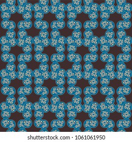 Abstract circles color seamless pattern for new background.