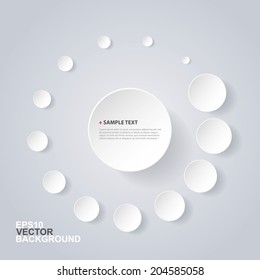 Abstract Circles Design