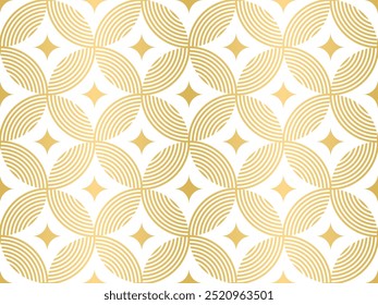 Abstract circles geometric pattern, Simple lattice graphic design. Triangular 3D Line Art. Linear graphic design. Retro. Art deco. Repeating geometric background.