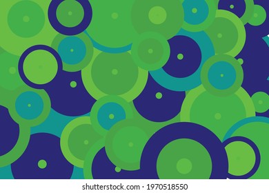 abstract circles lines, rings lemon colors