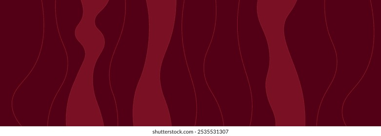 Abstract circles on red background. Can be used for posters, placards, flyers, banners, web pages and headers.