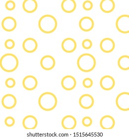 Abstract circles on white background