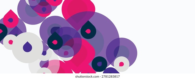 Los círculos Abstractas se