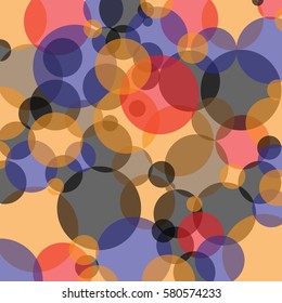 Abstract circles pattern.