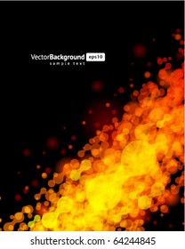 Abstract circles pattern vector background