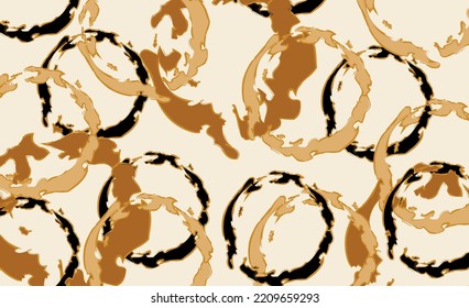 Abstract circles pattern. Vector Illustration.