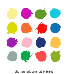 Abstract circles pattern  for your design. Vector illustration