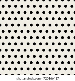 Abstract Circles Seamless Vector Pattern. Geometric texture. Repeating background.
