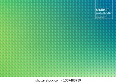 Abstract Circles And Shadows On Light GreenBackground. Vector Design Template With Soft Gradient, For Posters, Slides, Start Pages.