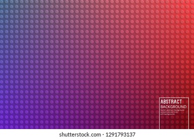 Abstract Circles and Shadows on Red purple Background. Vector Design Template with Soft Gradient, for Posters, Slides, start pages.