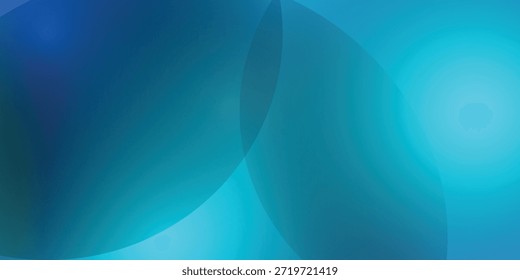 Círculos abstratos, efeitos leves de néon suave, curvas suaves, linhas cintilantes com brilho em um fundo gradiente brilhante. Design de elemento de vetor para modelos de negócios de luxo, planos de fundo de banner.