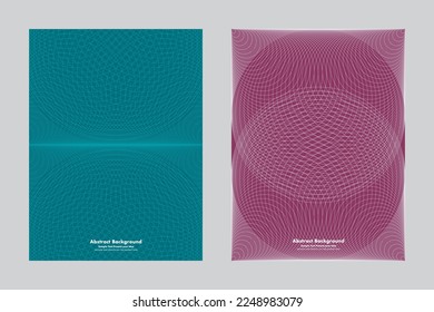 Abstract circles and thin lines background, geometric vector design, wallpaper backdrop cover poster flyers leaflets brochures annual websites business  layout templates, minimal, overlapping