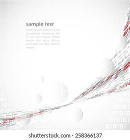 Abstract Circles Vector Background