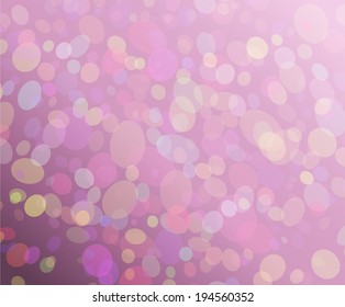 Abstract circles vector background made from triangles.
