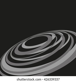 Abstract circles. Abstract vector background. Abstract radial pattern. Vector template