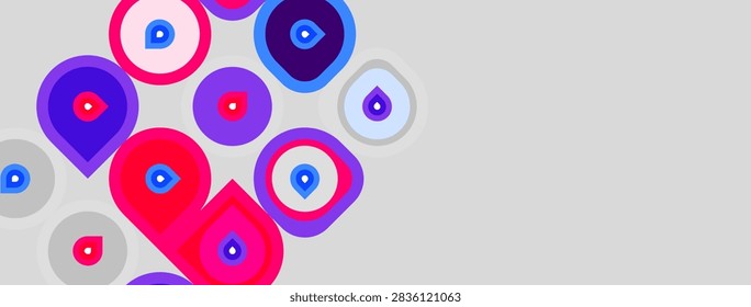 Círculos Abstractas  colores