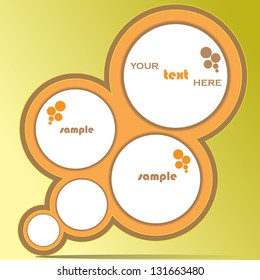 abstract circles web design