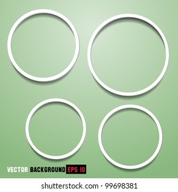 Abstract circles for web design.Vector eps10