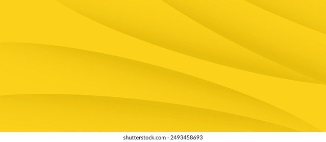 Abstract circles yellow background. Can be used for posters, placards, brochures, banners, web pages, headers