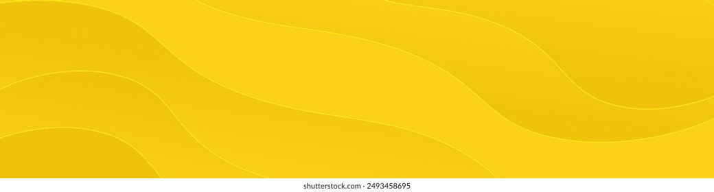 Abstract circles yellow background. Can be used for posters, placards, brochures, banners, web pages, headers