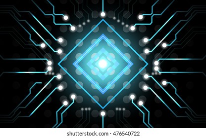 Abstract circuit board background