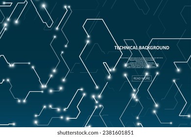 Abstract circuit board background. Artificial Intelligence illustration. Digital innovation background