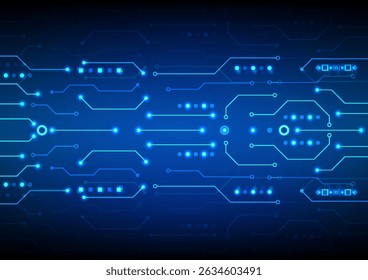 Abstract circuit board background. Digital network electronic representing AI cyber concept. Design for futuristic featuring technology systems.