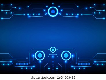 Abstract circuit board background. Digital network concept. Design for futuristic featuring technology systems.