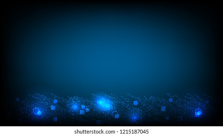 Abstract Circuit Board Computer Technology Background. EPS10 Vector