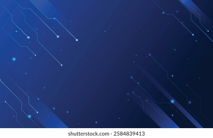 Abstract circuit board cyber technology background