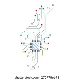 Abstract Circuit Board Design. Abstract Circuit Board Design.