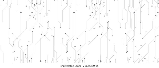 Abstract circuit board futuristic technology processing business background