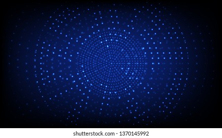 Abstract circuit board glitter light concept