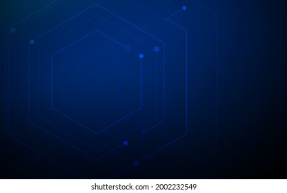 Abstract circuit board high-tech digital technology background.Vector illustration