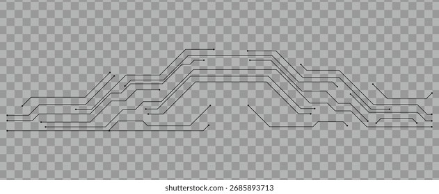 Abstract circuit board lines background, digital technology connection pattern.