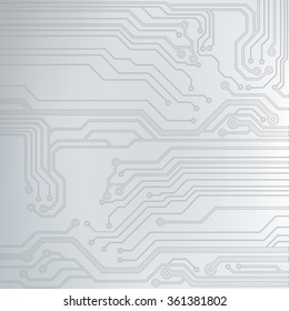 Abstract circuit board techno background. EPS10 vector illustration pattern
