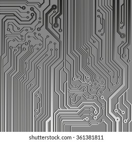 Abstract circuit board techno background. EPS10 vector illustration pattern