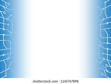 abstract circuit board technology background vector eps 10